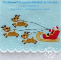 Weihnachtsmann-Set ,  Festonborte 13x18 Rahmen