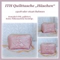 ITH Häschen Quilttaschen, Hase  / (Rahmengröße) 13x18
