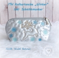 ITH Kulturtasche "Winter" 13x18 oder 16x26 Rahmen, inkl. Schnittmuster  / (Rahmengröße:) 13x18 Rahmen