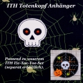 ITH Totenkopf- Anhänger, Halloween