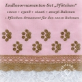 Pfötchen-Endlosornamenten, Endlosborte