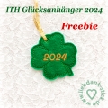 ITH Glücksanhänger 2024,  Freebie 10x10