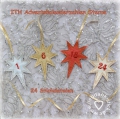 ITH Adventskalender-Zahlen Sterne 10x10 Rahmen