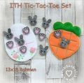 ITH Tic-Tac-Toe-Set  13x18 Rahmen, Ostern, Frühling