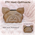 ITH Quilttasche Hund  / (Rahmengröße) 13x18
