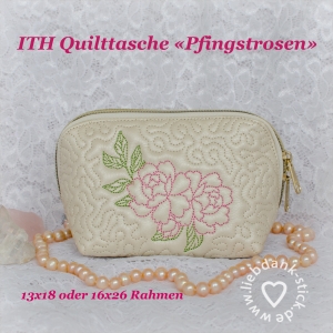 ITH-Quilttasche-Pfingstrosen-13x18-oder-16x26-Rahmen-inkl-Schnittmuster