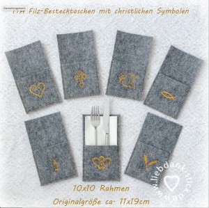 ITH-Filz---Bestecktaschen-christliche-Symbole-10x10-Rahmen