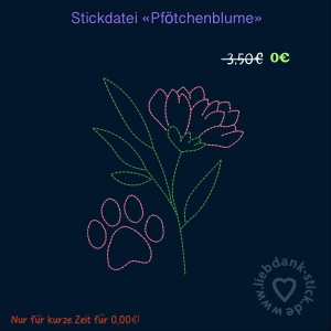 Stickdatei-Pftchenblume-10x10-Rahmen