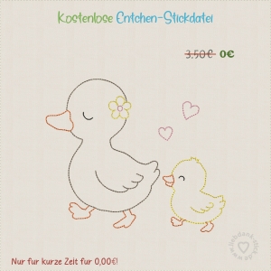 Stickdatei-Entchen