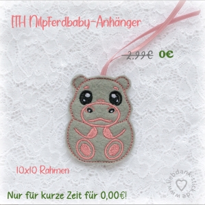 ITH-Anhnger-Nilpferdbaby