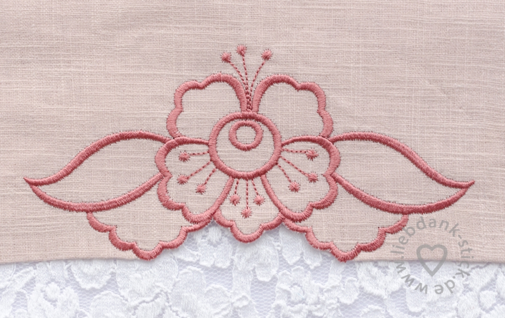 Bild 1 von Feston-Blumenornamenten-Set, Wing Needlework 15x24