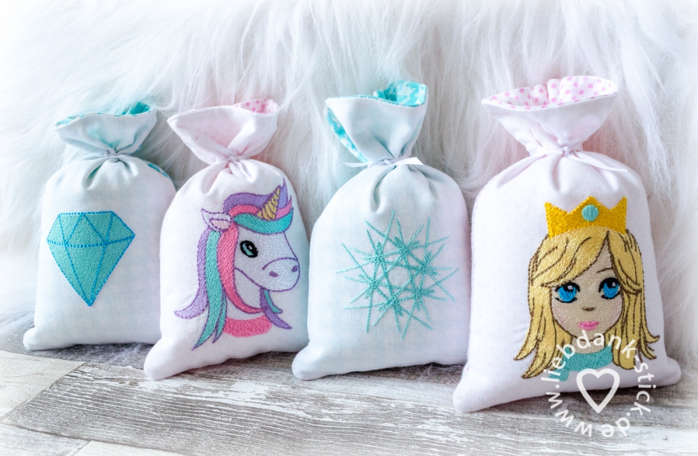 Bild 1 von SPARSET ITH Säckchen Winterzauber 13x18 Rahmen + ITH Adventskalender-Zahlen 5,5cm