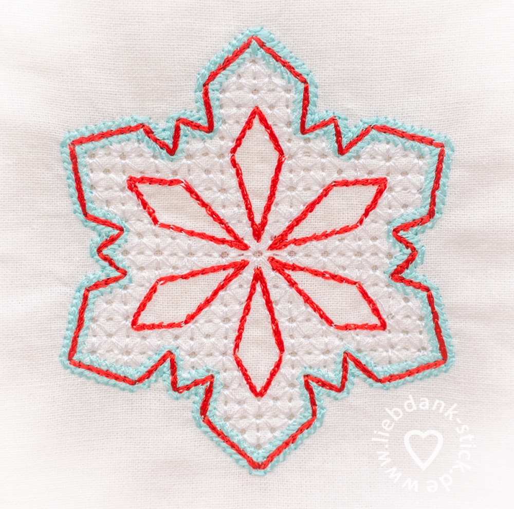 Bild 1 von Wing Needlework Schneeflocke-Ornament 10x10 + 13x18 + 15x24 + 16x26 + 18x30 + 20x20 Rahmen