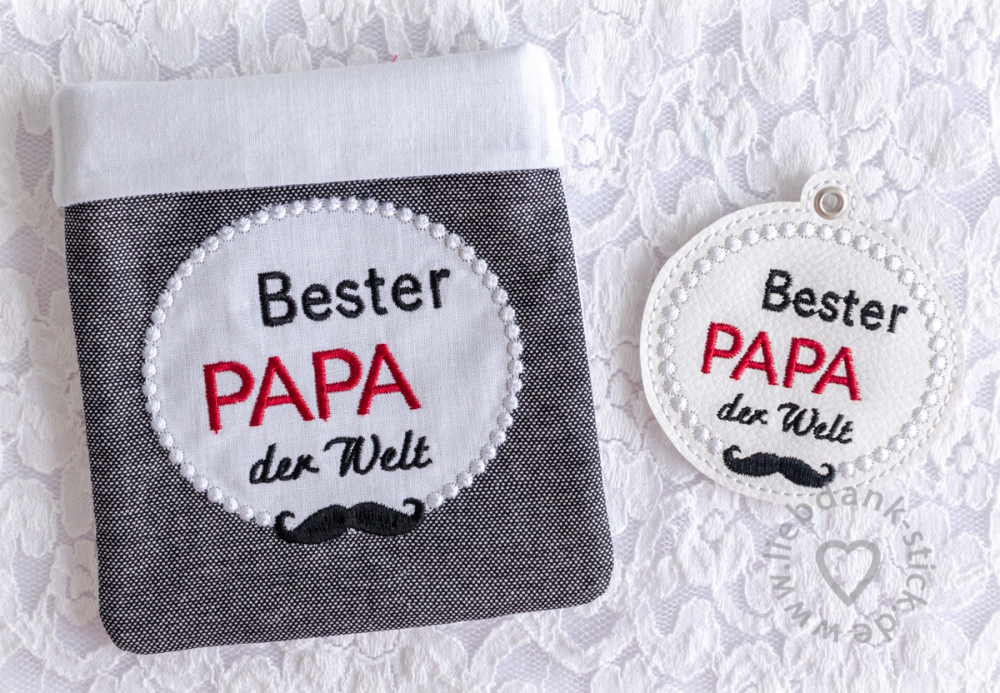 Bild 1 von ITH Muttertag - Vatertag Set (6 Stickdateien) 13x18
