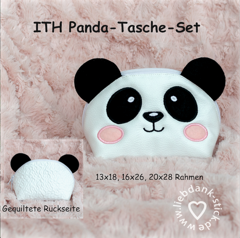 Bild 1 von ITH Quilttasche Panda  / (Rahmengröße) 13x18