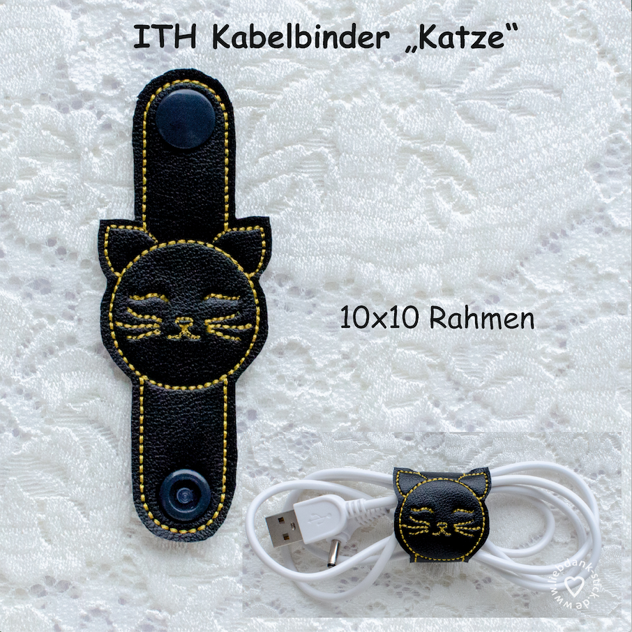 Bild 1 von ITH  Kabelbinder Katze 10x10