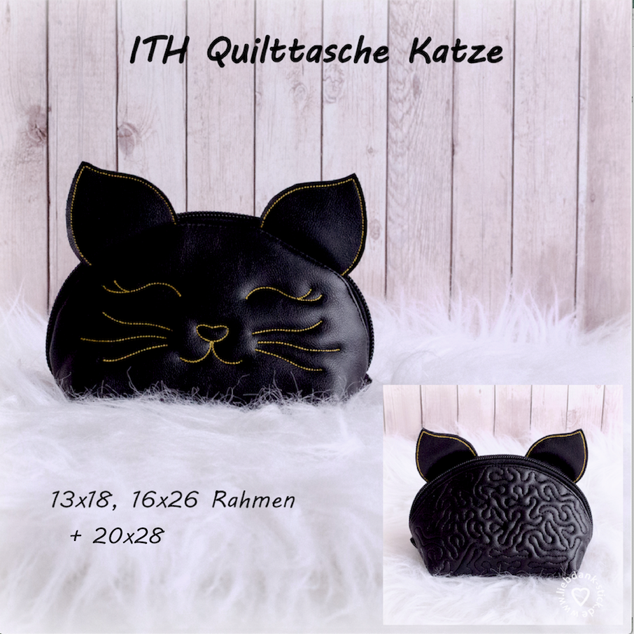 Bild 1 von ITH Quilttasche Katze   / (Rahmengröße) 20x28