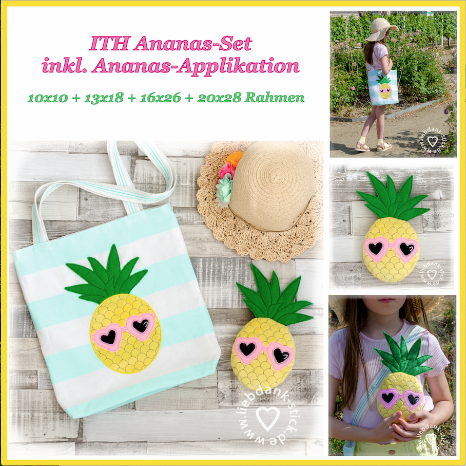 Bild 1 von ITH Ananas-Set inkl. Applikation