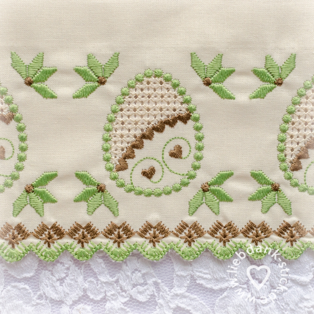 Bild 1 von  Festonborte mit Wing Needlework Osterei-Ornamenten-Set, Endlosornament, Endlosborte