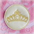 Bild 2 von ITH Mug Rug Set Krone  (6  Stickdateien)