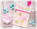 Bild 2 von SPARSET Flamingo ITH Tasche 13x18 + Stickmuster-Set Flamingo 13x18 + 10x10