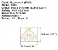 Bild 5 von Stickdateien-Set Magic Moth, 10x10 Rahmen