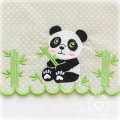 Bild 3 von  Panda im Bambus Festonbortenset + Panda Motiv, Endlosornament, Endlosborte