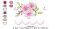 Bild 6 von Kirschblüte Festonbortenset, Endlosornament, Endlosborte