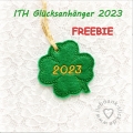 ITH Glücksanhänger 2023,  Freebie 10x10