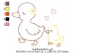 Bild 2 von Stickdatei Entchen
