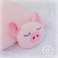 Bild 12 von ITH Schweinchen-Kissen,  13x18 oder 16x26 Rahmen  / (Rahmen) 13x18