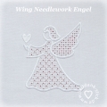 Wing Needlework Engel 10x10