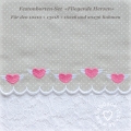 Bild 1 von Fliegende Herzen, Festonbortenset 10x10 + 13x18 + 16x26 + 20x36, Endlosornament, Endlosborte