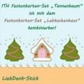 Bild 2 von  Festonbortenset  Tannenbaum 10x10 + 13x18 + 16x26, Endlosornament, Endlosborte