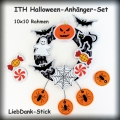 ITH Halloween - Anhänger (10 Stickmuster) 10x10