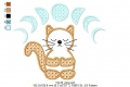 Bild 7 von Meditierende Katze Stickdateien-Set, 10x10 + 13x18 Rahmen  (6 Motive)