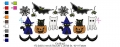 Bild 5 von Sweet Halloween Festonbortenset 10x10 + 13x18 + 16x26 + 20x36, Endlosornament, Endlosborte
