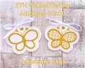 Bild 1 von Stickdatei, ITH Schmetterling Anhänger 6,5cm