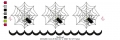 Bild 6 von  Festonbortenset  Spinnenweben 10x10 + 13x18 + 16x26 + 20x36, Endlosornament, Endlosborte