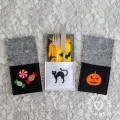 Bild 2 von ITH Filz - Halloween - Bestecktaschen 10x10 Rahmen