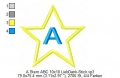 Bild 3 von Stern ABC 10x10 Applikation von A bis Z