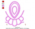 Bild 5 von Paisley Endlosborte, Spitzenborte 12x12 + 13x18 + 16x24 + 20x36 + Ornament 12x12