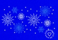 Bild 2 von Schneeflocken Endlos-Ornamente 10x10 + 13x18 + 16x26 + 20x36, Endlosborte