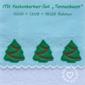  Festonbortenset  Tannenbaum 10x10 + 13x18 + 16x26, Endlosornament, Endlosborte