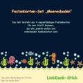 Bild 1 von Festonbortenset Meeresboden 10x10