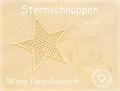 Stickdatei Wing Needlework Sternschnuppen 13x18