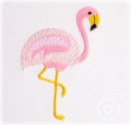 Bild 7 von SPARSET Flamingo ITH Tasche 13x18 + Stickmuster-Set Flamingo 13x18 + 10x10