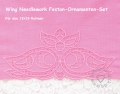 Feston-Ornamenten-Set, Wing Needlework 13x18 Rahmen