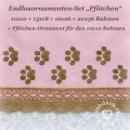 Pfötchen-Endlosornamenten, Endlosborte