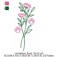 Bild 4 von Pfötchenblumen, Stickmuster-Set  (30 Stickdateien)